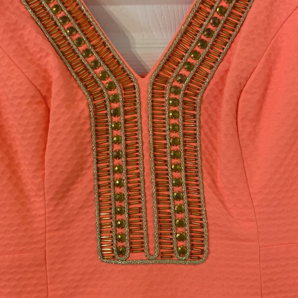 Lilly Pulitzer Dress size 0 very beautiful dress length 35” bust 28” - Picture 5 of 16